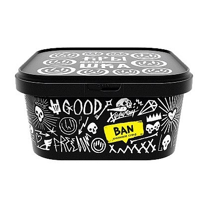 Табак Хулиган - BAN (Банановое Суфле, 200 грамм) купить в Ростове-на-Дону