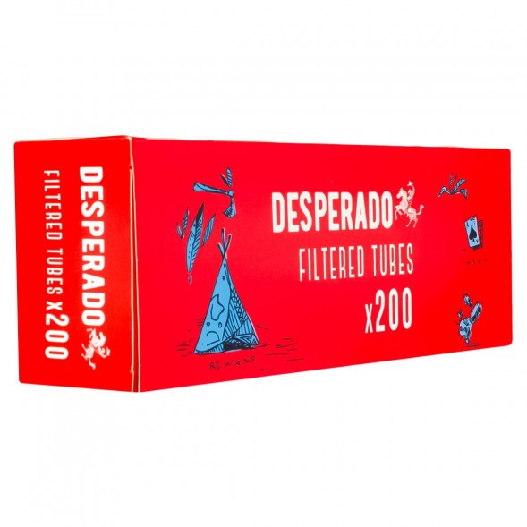 Гильзы сигаретные Desperado - 84x15 мм (200 штук) купить в Ростове-на-Дону