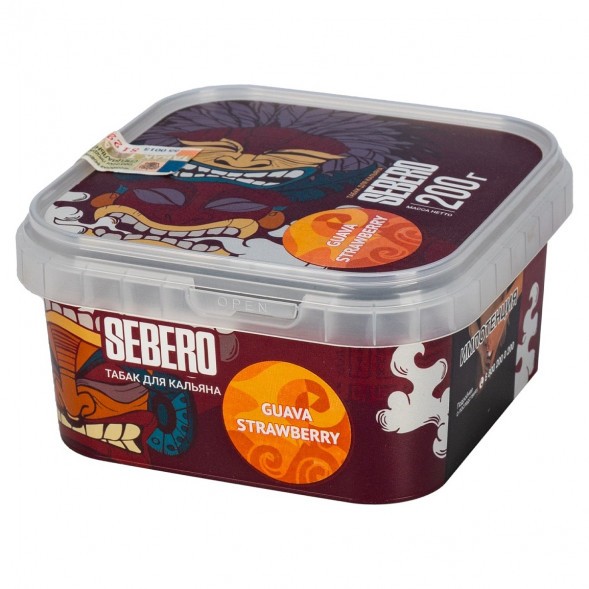 Табак Sebero - Guava Strawberry (Гуава и Клубника, 200 грамм) купить в Ростове-на-Дону