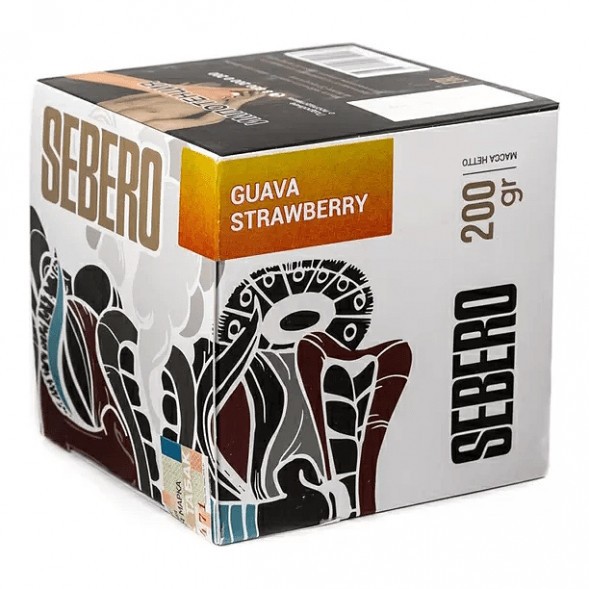 Табак Sebero - Guava Strawberry (Гуава и Клубника, 200 грамм) купить в Ростове-на-Дону