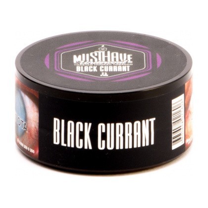 Табак Must Have - Black Currant (Черная Смородина, 25 грамм) купить в Ростове-на-Дону