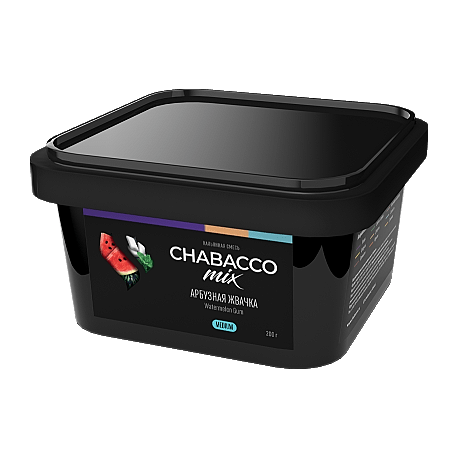 Смесь Chabacco MIX MEDIUM - Watermelon Gum (Арбузная Жвачка, 200 грамм) купить в Ростове-на-Дону