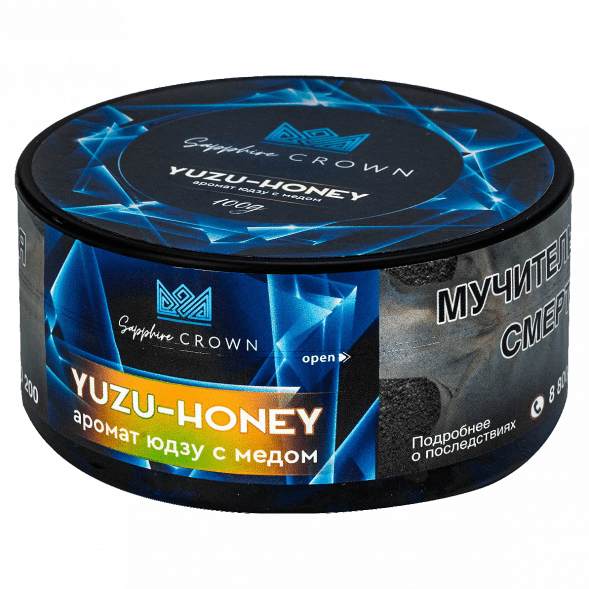 Табак Sapphire Crown - Yuzu-Honey (Юдзу с Мёдом, 100 грамм) купить в Ростове-на-Дону