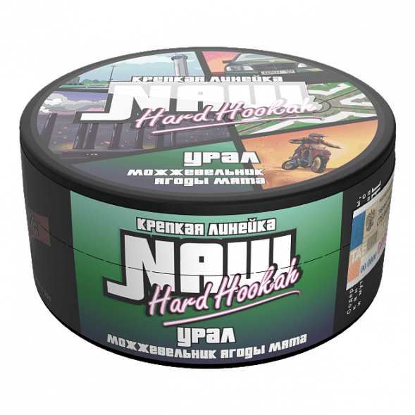 Табак NАШ HARD - Урал (Можжевельник, Ягоды, Мята, 100 грамм) купить в Ростове-на-Дону
