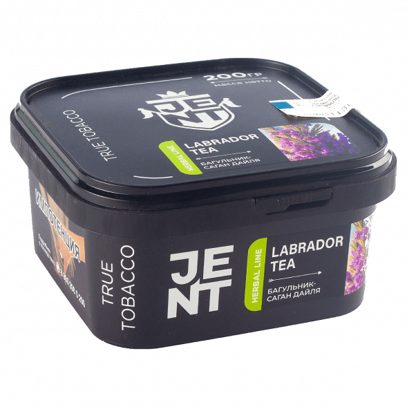 Табак Jent - Labrador Tea (Багульник и Саган Дайля, 200 грамм) купить в Ростове-на-Дону