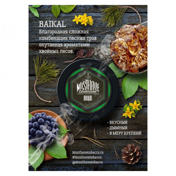Табак Must Have - Baikal (Байкал, 125 грамм) купить в Ростове-на-Дону