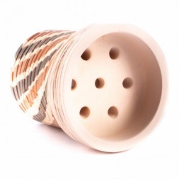 Чаша ST Classic - Tornado Infinity (Рисунок Черно-Красный Рифленая)