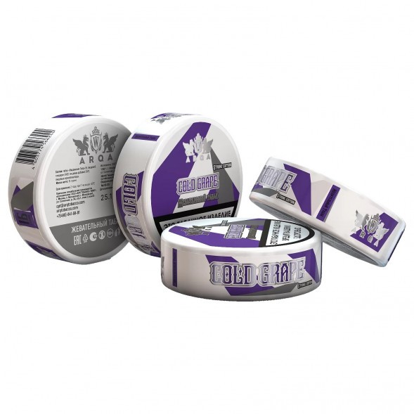 Табак жевательный ARQ Tobacco - Cold Grape (Ледяной Виноград, 10 грамм) купить в Ростове-на-Дону