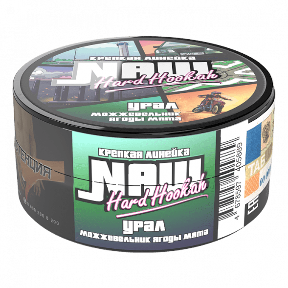 Табак NАШ HARD - Урал (Можжевельник, Ягоды, Мята, 20 грамм) купить в Ростове-на-Дону
