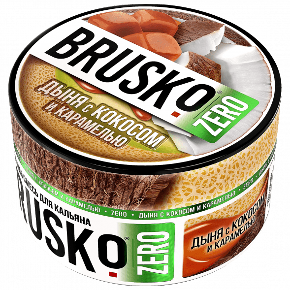 Смесь Brusko Zero - Дыня с Кокосом и Карамелью (250 грамм) купить в Ростове-на-Дону
