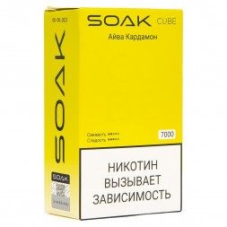 SOAK CUBE - Айва Кардамон (7000 затяжек)