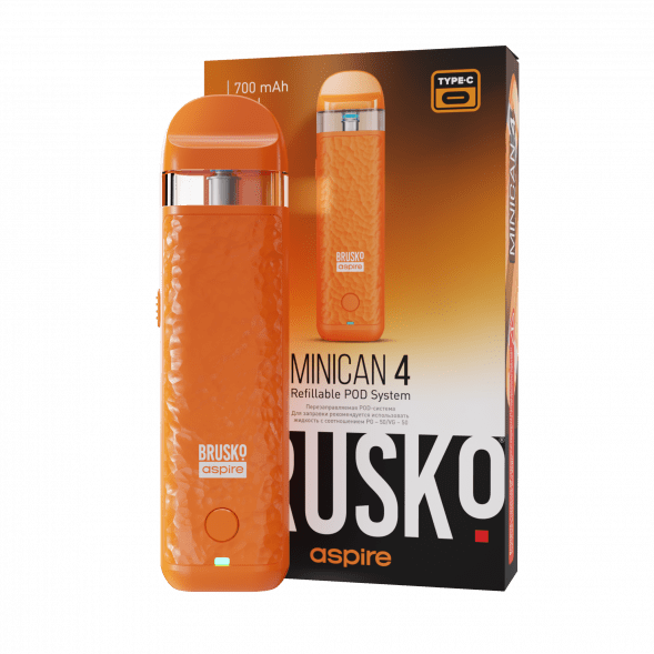 Электронная сигарета Brusko - Minican 4 (Оранжевый) купить в Ростове-на-Дону