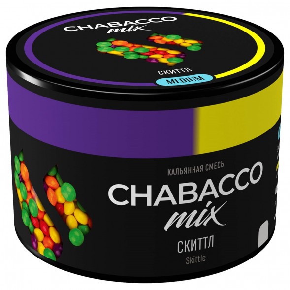 Смесь Chabacco MIX MEDIUM - Skittle (Скиттл, 40 грамм) купить в Ростове-на-Дону