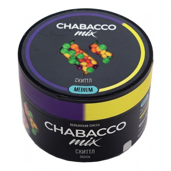 Смесь Chabacco MIX MEDIUM - Skittle (Скиттл, 40 грамм) купить в Ростове-на-Дону