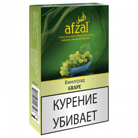 Табак Afzal - Grape (Зеленый Виноград, 40 грамм) купить в Ростове-на-Дону