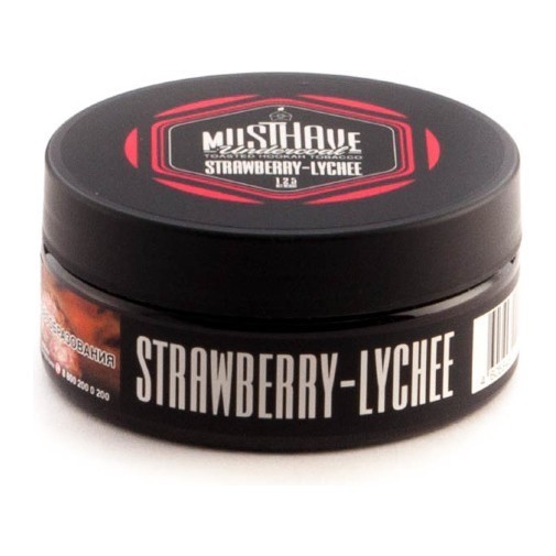 Табак Must Have - Strawberry-Lychee (Клубника и Личи, 125 грамм) купить в Ростове-на-Дону