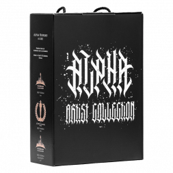 Кальян Alpha Hookah - Model X Artist Collection Black Matte (без колбы)