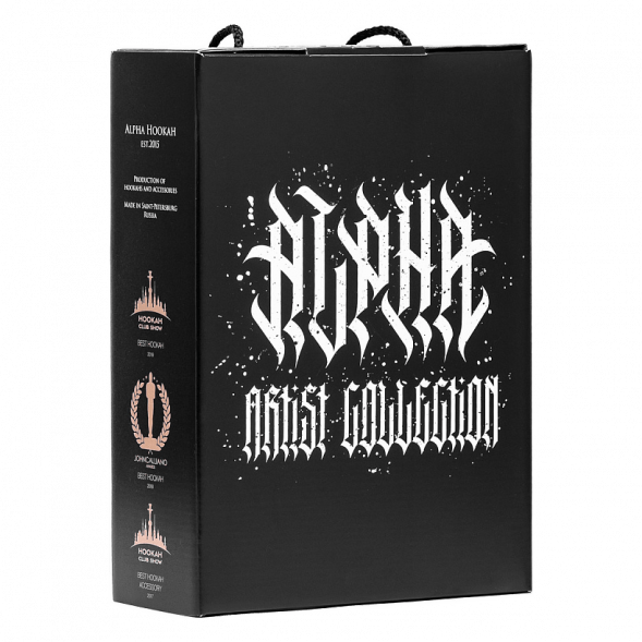 Кальян Alpha Hookah - Model X Artist Collection Black Matte (без колбы) купить в Ростове-на-Дону