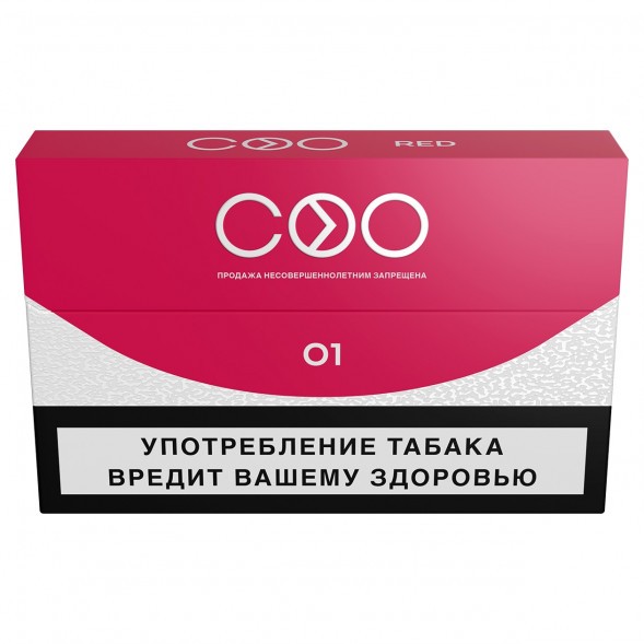 Стики COO - RED (Красный, 10 пачек) купить в Ростове-на-Дону