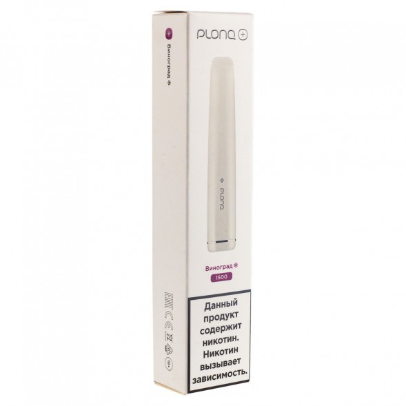 PLONQ PLUS - Виноград (1500 затяжек) купить в Ростове-на-Дону