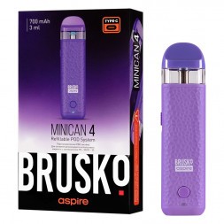 Электронная сигарета Brusko - Minican 4 (Фиолетовый)