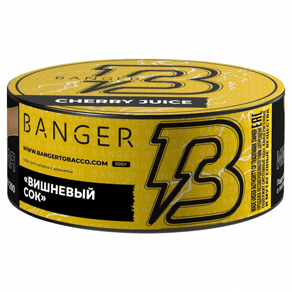 Табак Banger - Cherry Juice (Вишнёвый Сок, 100 грамм) купить в Ростове-на-Дону