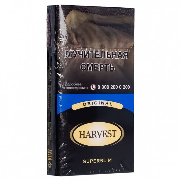 Сигареты Harvest - Original Superslims (блок 10 пачек) купить в Ростове-на-Дону