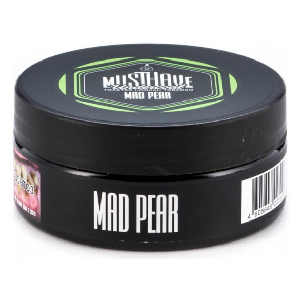 Табак Must Have - Mad Pear (Сумасшедшая Груша, 125 грамм) купить в Ростове-на-Дону