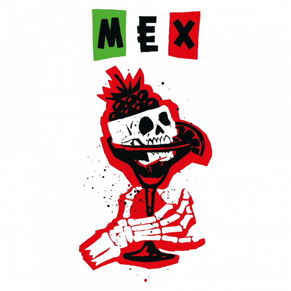 Табак Хулиган Hard - MEX (Ежевичная Маргарита, 25 грамм) купить в Ростове-на-Дону