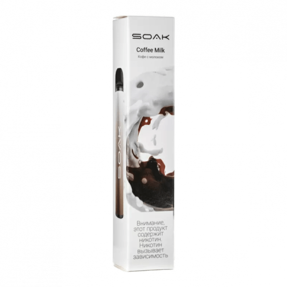 SOAK X - Coffee Milk (Кофе с Молоком, 2200 затяжек) купить в Ростове-на-Дону