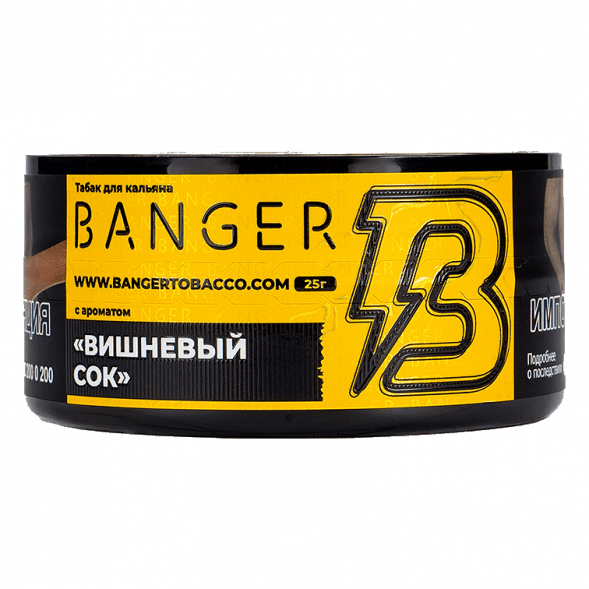 Табак Banger - Cherry Juice (Вишнёвый Сок, 25 грамм) купить в Ростове-на-Дону