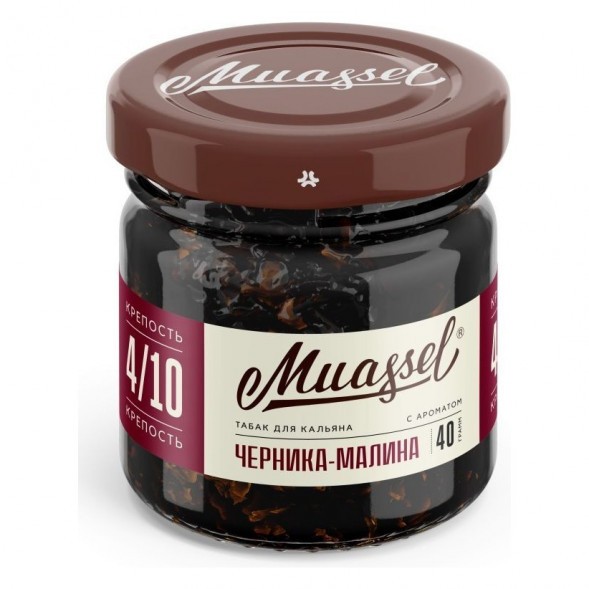 Табак Muassel Strong - Черника-Малина (40 грамм) купить в Ростове-на-Дону