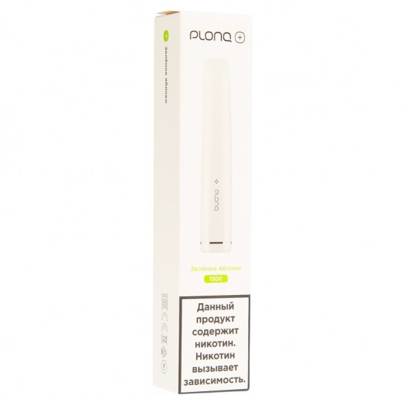 PLONQ PLUS - Зелёное Яблоко (1500 затяжек) купить в Ростове-на-Дону