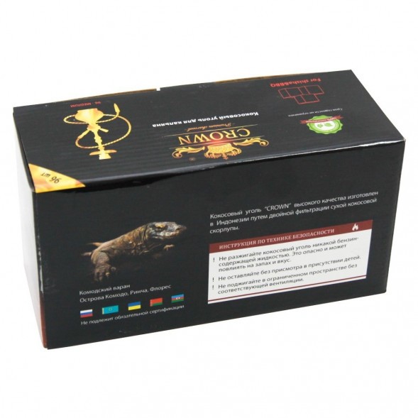 Уголь Crown (22 мм, 96 кубиков) купить в Ростове-на-Дону