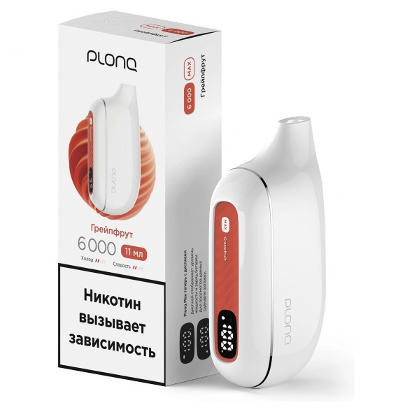 PLONQ MAX - Грейпфрут (6000 затяжек) купить в Ростове-на-Дону