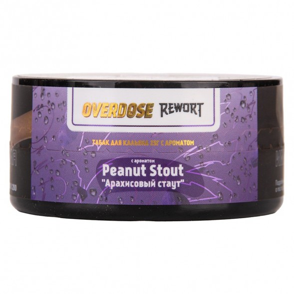 Табак Overdose - Peanut Stout (Арахисовый Стаут, 25 грамм) купить в Ростове-на-Дону