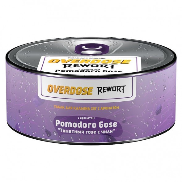 Табак Overdose - Pomodoro Gose (Томатный Гозе с Чили, 25 грамм) купить в Ростове-на-Дону