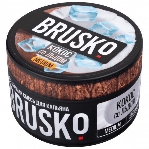 Смесь Brusko Medium - Кокос со Льдом (250 грамм) купить в Ростове-на-Дону