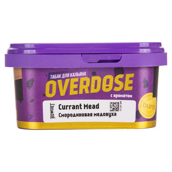Табак Overdose - Currant Mead (Смородиновая Медовуха, 200 грамм) купить в Ростове-на-Дону