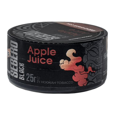 Табак Sebero Black - Apple Juice (Яблочный Сок, 25 грамм) купить в Ростове-на-Дону