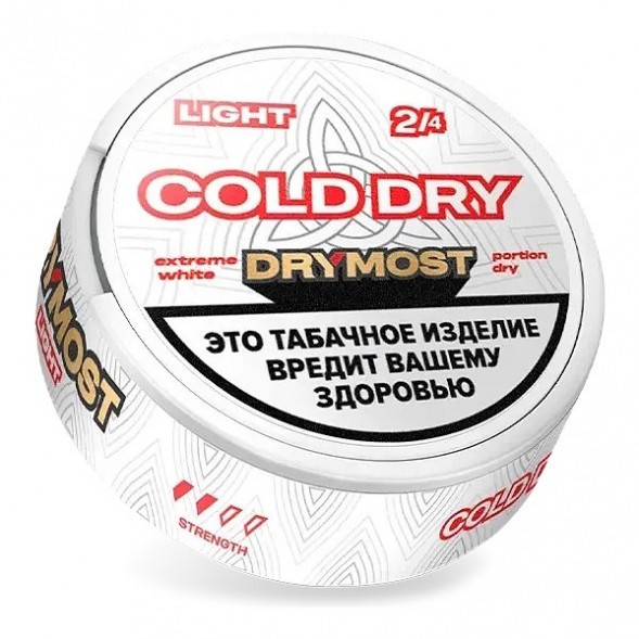 Табак жевательный DryMost - Cold Dry Light (12 грамм) купить в Ростове-на-Дону