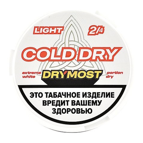 Табак жевательный DryMost - Cold Dry Light (12 грамм) купить в Ростове-на-Дону