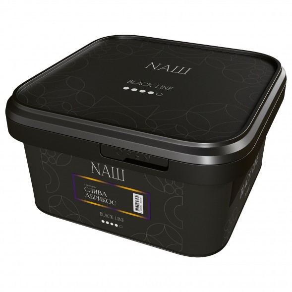 Табак NАШ BLACK - Слива Абрикос (200 грамм) купить в Ростове-на-Дону