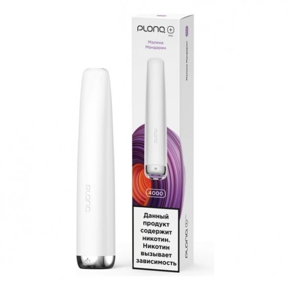 PLONQ PLUS PRO - Малина Мандарин (Raspberry Tangerine, 4000 затяжек) купить в Ростове-на-Дону