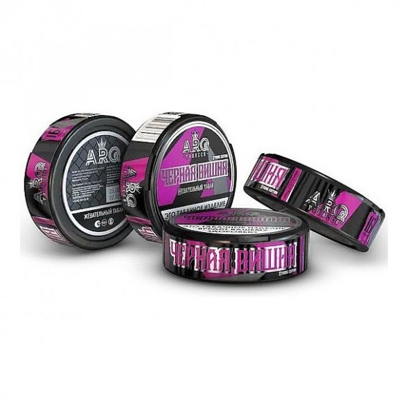 Табак жевательный ARQ Tobacco - Чёрная Вишня (10 грамм) купить в Ростове-на-Дону