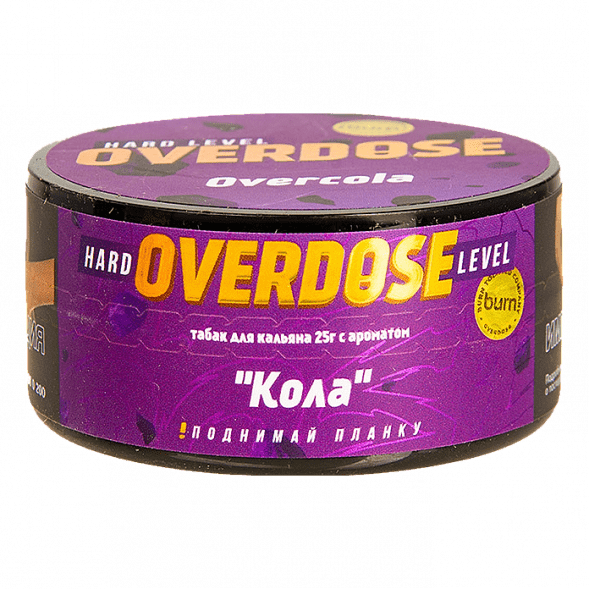 Табак Overdose - Overcola (Кола, 25 грамм) купить в Ростове-на-Дону