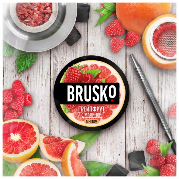Смесь Brusko Medium - Грейпфрут с Малиной (50 грамм) купить в Ростове-на-Дону