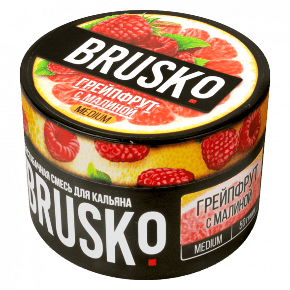 Смесь Brusko Medium - Грейпфрут с Малиной (50 грамм) купить в Ростове-на-Дону