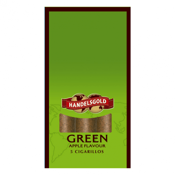 Сигариллы Handelsgold Cigarillos - Apple Green (5 штук) купить в Ростове-на-Дону