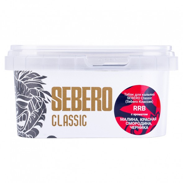 Табак Sebero - RRB (Малина, Красная Смородина, Черника, 200 грамм) купить в Ростове-на-Дону
